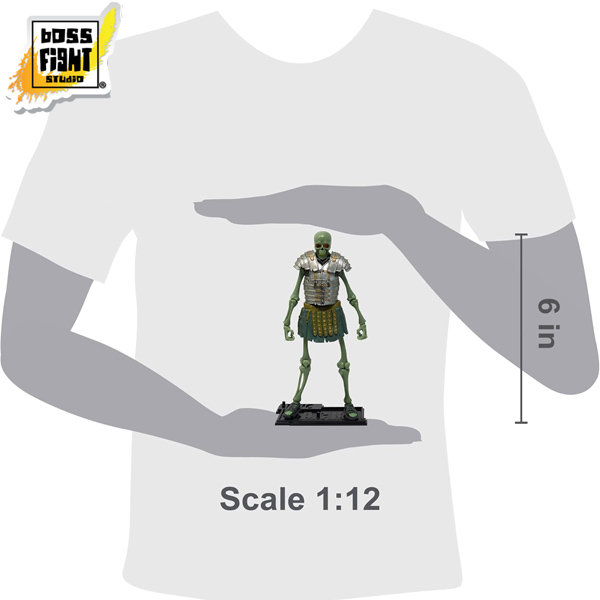 Boss Fight Studio Epic H.A.C.K.S. Eterno Guardian Skeleton The Phalanx 1:12 Scale Action Figure